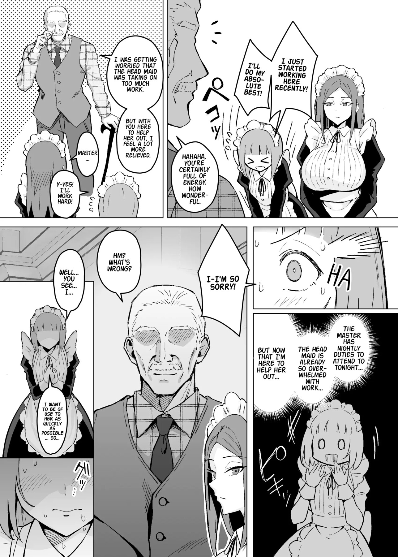 Hentai Manga Comic-Observing the Night Duties of the Admired Senior Head Maid-Read-6